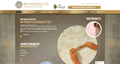 Desktop Screenshot of bioproducts.com.au